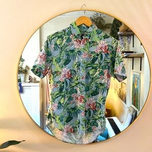 Ralph Lauren Slim Fit Hawaiian Shirt Size M